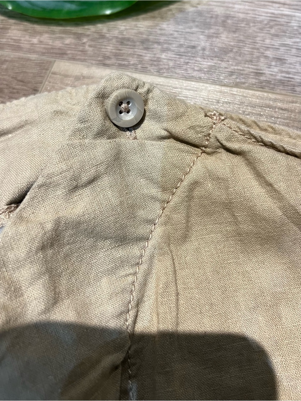 Joe Fresh Khaki A-Line Utility Skirt with Belt - Picture 5 of 8